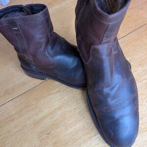 Johnston & Murphy Mens Fleece Lined Chelsea Boot 11